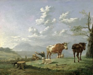 المناظر الطبيعية الرعوية ، ج .1650
